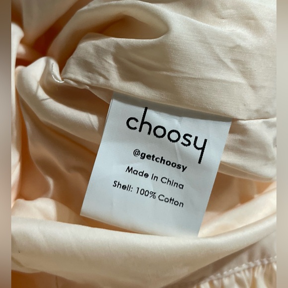 Choosy Peach Off-Shoulder Mini Dress - Picture 4 of 13